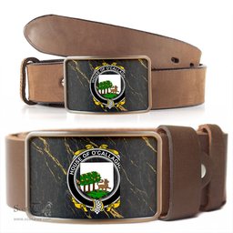 ScotsTee Shop Irish House of O CALLAGHAN Coat of Arms Irish Family Crest Irish Belt Bucker