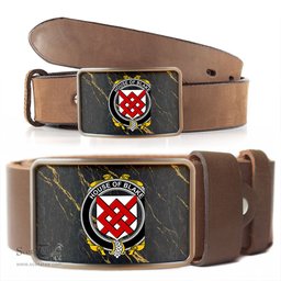 ScotsTee Shop Irish House of BLAKE Coat of Arms Irish Family Crest Irish Belt Bucker