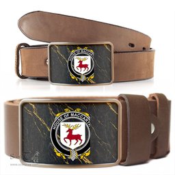 ScotsTee Shop Irish House of MACCARTHY Coat of Arms Irish Family Crest Irish Belt Bucker