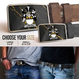 ScotsTee Shop Irish Lawless Coat of Arms Irish Family Crest Irish Belt Bucker