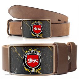 ScotsTee Shop Irish House of O TOOLE Coat of Arms Irish Family Crest Irish Belt Bucker