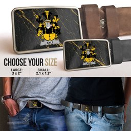 ScotsTee Shop Irish Kyle Coat of Arms Irish Family Crest Irish Belt Bucker