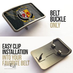 ScotsTee Shop Irish House of O QUINLAN Coat of Arms Irish Family Crest Irish Belt Bucker