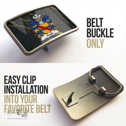 ScotsTee Shop Welsh Angle Pembrokeshire Coat of Arms Welsh Family Crest Welsh Belt Bucker