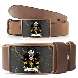 ScotsTee Shop Welsh Wallis or Welsh of Llan wern Monmouthshire Coat of Arms Welsh Family Crest Welsh Belt Bucker