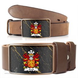 ScotsTee Shop Welsh Knyll of Knyll Herefordshire Coat of Arms Welsh Family Crest Welsh Belt Bucker