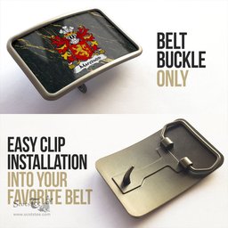 ScotsTee Shop Welsh Maredudd or Meredith AP BLEDDYN AP CYNFYN Coat of Arms Welsh Family Crest Welsh Belt Bucker