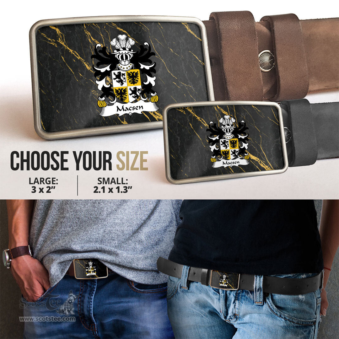 ScotsTee Shop Welsh Macsen WLEDIG Roman Emperor Maximus Coat of Arms Welsh Family Crest Welsh Belt Bucker