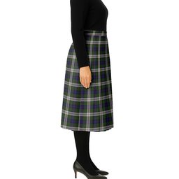 ScotsTee Shop Scottish Blair Dress Tartan Pleated Midi Skirt