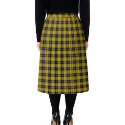 ScotsTee Shop Scottish Barclay Dress Tartan Pleated Midi Skirt
