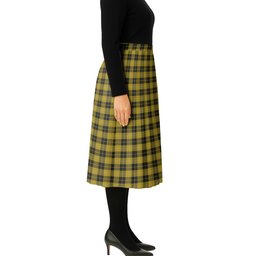 ScotsTee Shop Scottish Barclay Dress Tartan Pleated Midi Skirt