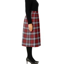 ScotsTee Shop Scottish Brodie Dress Tartan Pleated Midi Skirt