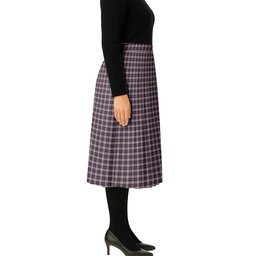 ScotsTee Shop Scottish Cameron of Erracht Dress Tartan Pleated Midi Skirt