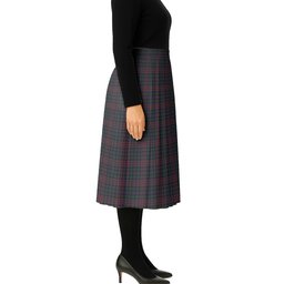 ScotsTee Shop Scottish Jrgensen of Taasingee Tartan Pleated Midi Skirt
