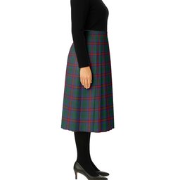 ScotsTee Shop Scottish Jardine Dress Tartan Pleated Midi Skirt
