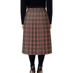 ScotsTee Shop Scottish Jacobite Dress 1 Tartan Pleated Midi Skirt