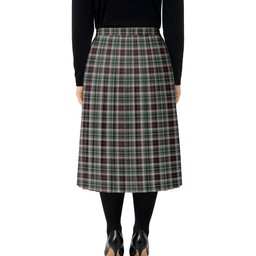 ScotsTee Shop Scottish Innes Dress Tartan Pleated Midi Skirt