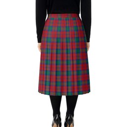 ScotsTee Shop Scottish Fotheringham Tartan Pleated Midi Skirt