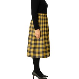 ScotsTee Shop Scottish MacLeod of Lewis Ancient SC Tartan Pleated Midi Skirt
