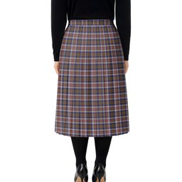 ScotsTee Shop Scottish Lysaght Dress Tartan Pleated Midi Skirt
