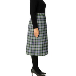 ScotsTee Shop Scottish Macnaghten Dress Tartan Pleated Midi Skirt