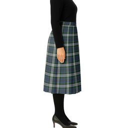 ScotsTee Shop Scottish MacInnes Dress Tartan Pleated Midi Skirt