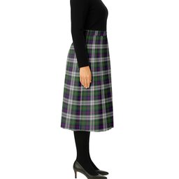 ScotsTee Shop Scottish MacCallum Dress Tartan Pleated Midi Skirt