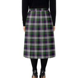 ScotsTee Shop Scottish MacCallum Dress Tartan Pleated Midi Skirt
