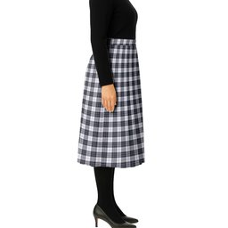 ScotsTee Shop Scottish MacRae Dress Modern Tartan Pleated Midi Skirt