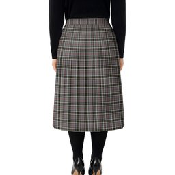 ScotsTee Shop Scottish Thomson Dress Grey Tartan Pleated Midi Skirt