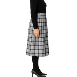 ScotsTee Shop Scottish Wallace Dress Tartan Pleated Midi Skirt