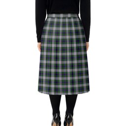 ScotsTee Shop Scottish Murray of Atholl Dress Tartan Pleated Midi Skirt