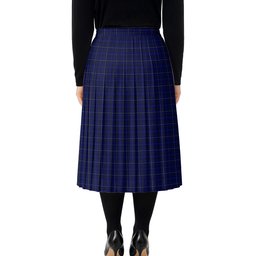 ScotsTee Shop Scottish Moon New Maldon Surrey Tartan Pleated Midi Skirt