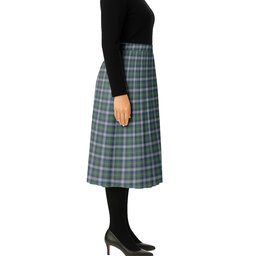 ScotsTee Shop Scottish Oliphant Dress Tartan Pleated Midi Skirt