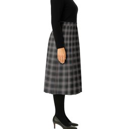 ScotsTee Shop Scottish Moffat 1984 Tartan Pleated Midi Skirt