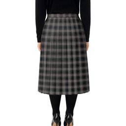 ScotsTee Shop Scottish Moffat 1984 Tartan Pleated Midi Skirt