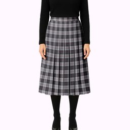 ScotsTee Shop Scottish MacRae Dress 2 Tartan Pleated Midi Skirt