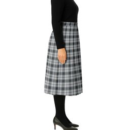 ScotsTee Shop Scottish MacTavish of Dunardry Dress Tartan Pleated Midi Skirt