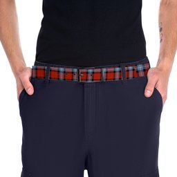 ScotsTee Shop Scottish Baillie of Polkemmet Red Ancient Tartan Plaid Belt