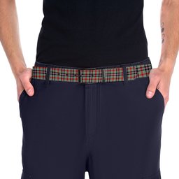 ScotsTee Shop Scottish Bruce of Kinnaird Modern Tartan Plaid Belt