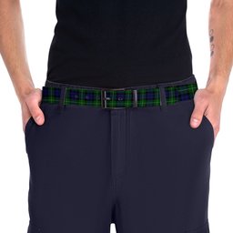 ScotsTee Shop Scottish Campbell of Argyll Smiths Tartan Plaid Belt