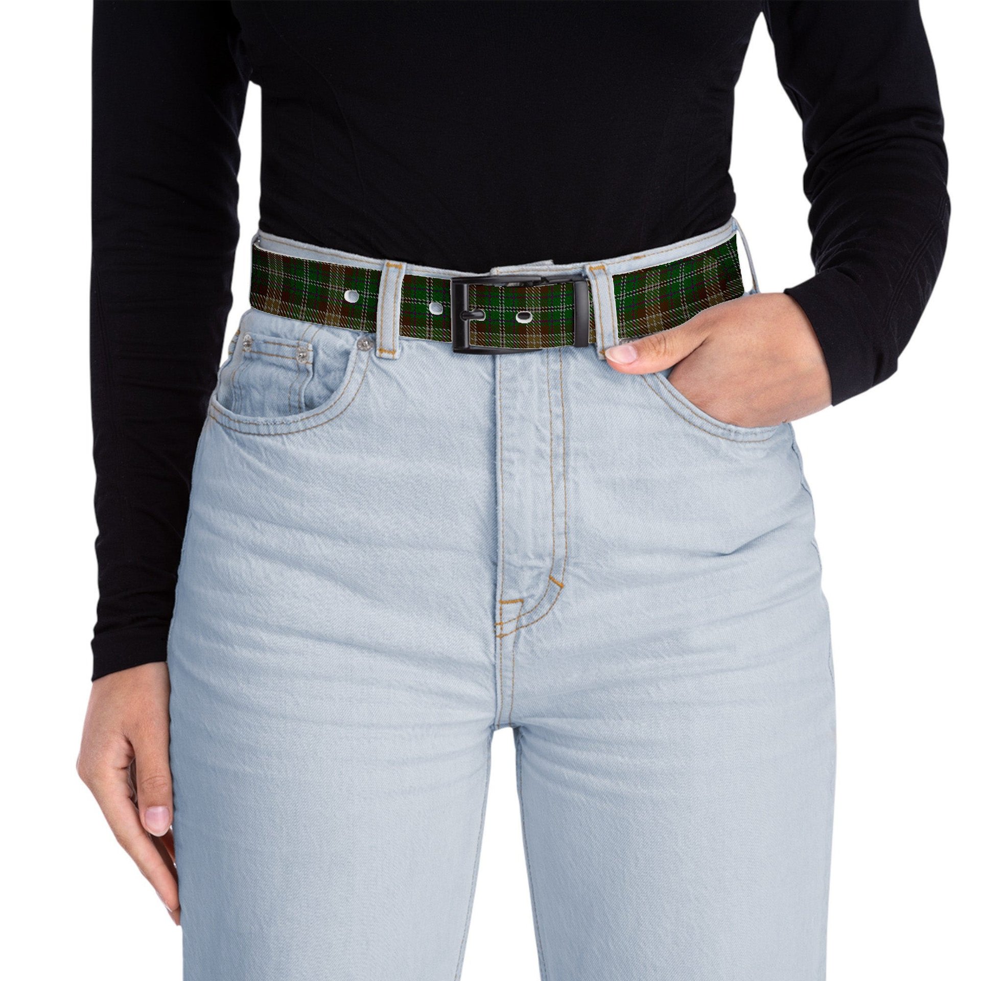 ScotsTee Shop Scottish Corcoran of Sherbrooke Tartan Plaid Belt