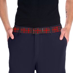 ScotsTee Shop Scottish Drummond of Perth Modern Tartan Plaid Belt