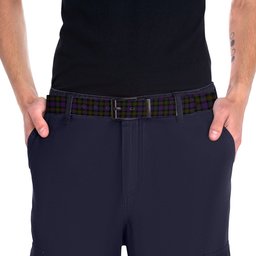 ScotsTee Shop Scottish MacDonell of Glengarry Tartan Plaid Belt