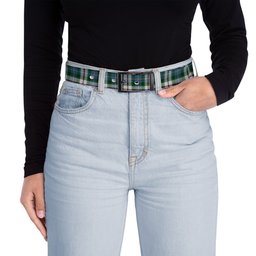 ScotsTee Shop Scottish MacLeod Of Californian Ancient Tartan Plaid Belt
