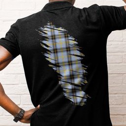 ScotsTee Shop Scottish Bell of the Borders Clan Crest Tartan In Me Scotland In My Bone Soft Cotton Polo Shirts