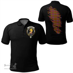 ScotsTee Shop Scottish Forrester Clan Crest Tartan In Me Scotland In My Bone Soft Cotton Polo Shirts