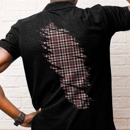 ScotsTee Shop Scottish Borthwick Dress Ancient Clan Crest Tartan In Me Scotland In My Bone Soft Cotton Polo Shirts