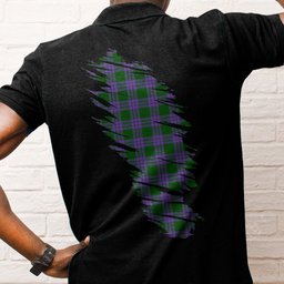 ScotsTee Shop Scottish Elphinstone Clan Crest Tartan In Me Scotland In My Bone Soft Cotton Polo Shirts