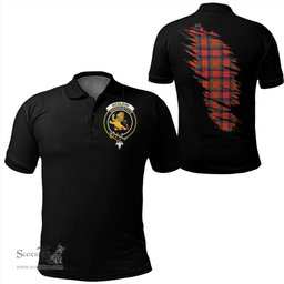 ScotsTee Shop Scottish Nicolson Ancient Clan Crest Tartan In Me Scotland In My Bone Soft Cotton Polo Shirts